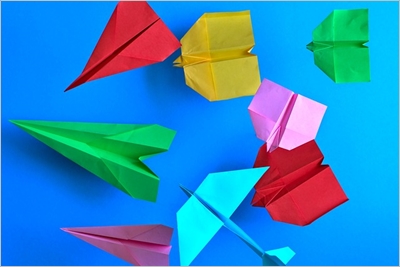 科学研究テーマ㊵飛ぶ紙飛行機の設計と性能の向上